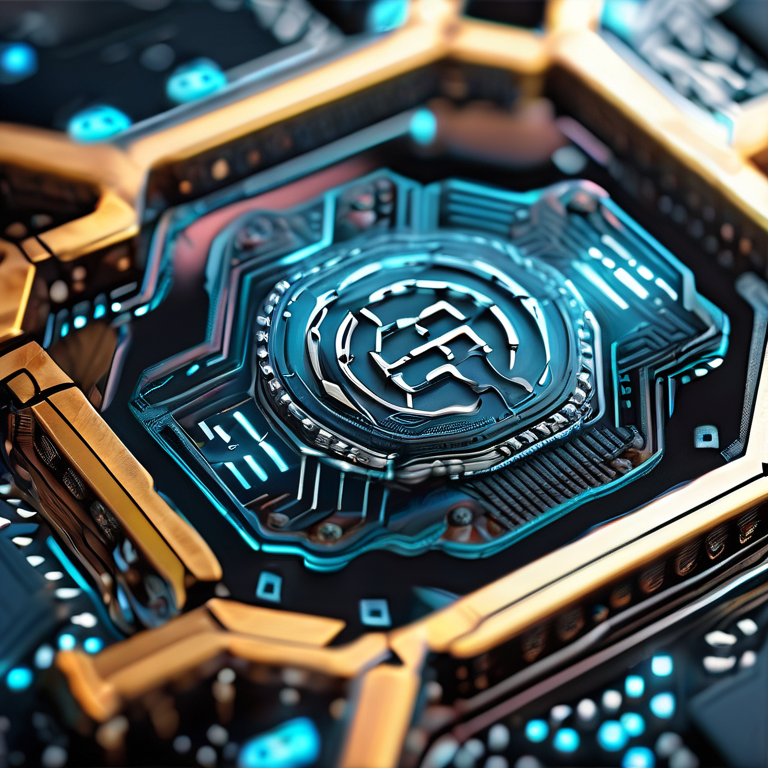 blockchain a kryptomeny - realistický obrázok pre článok